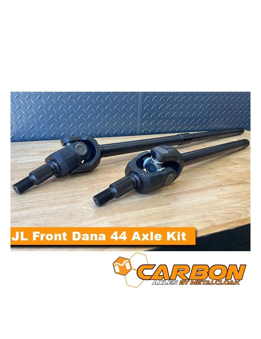 Półosie przednie Carbon Dana 44 Rubicon 32 spline (konwersja FAD)