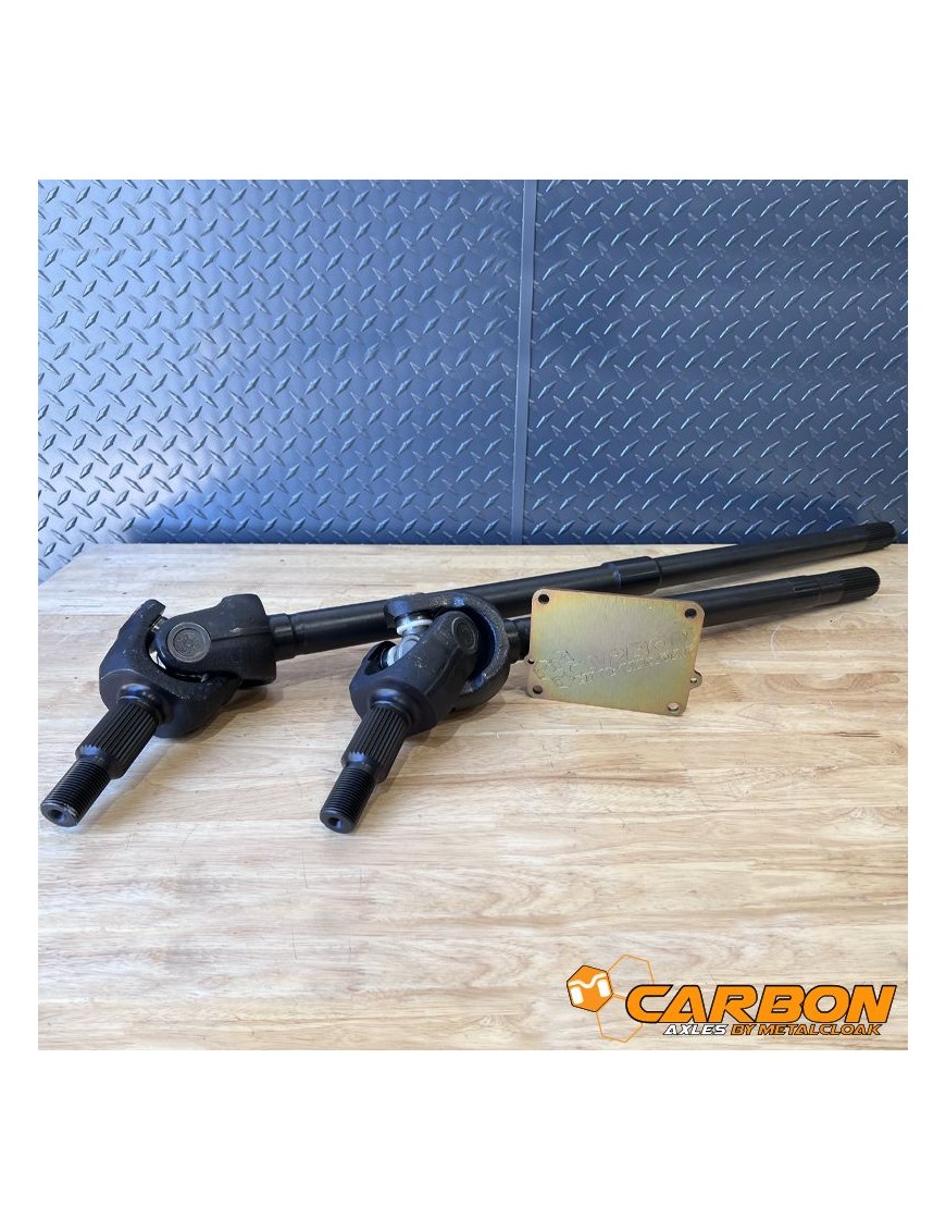 Półosie przednie Carbon Dana 44 Rubicon 32 spline (konwersja FAD)