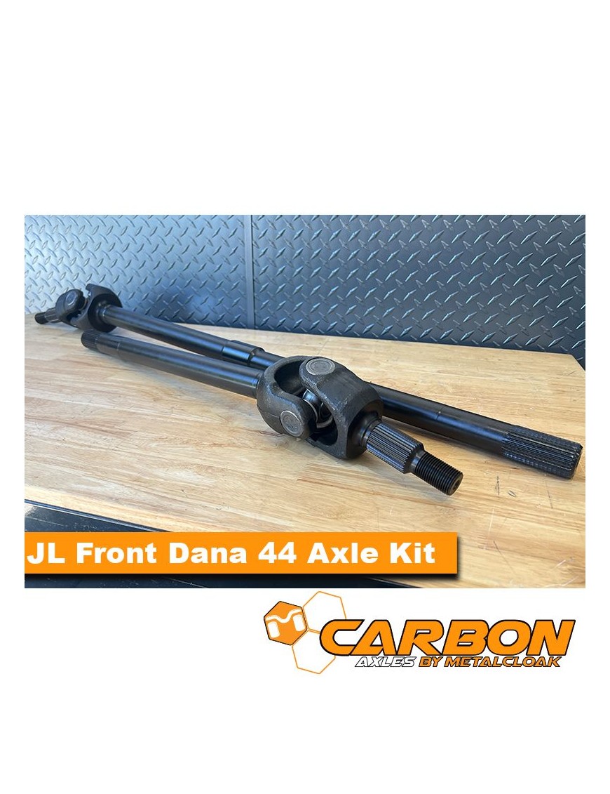 Półosie przednie Carbon Dana 44 Rubicon 32 spline (konwersja FAD)
