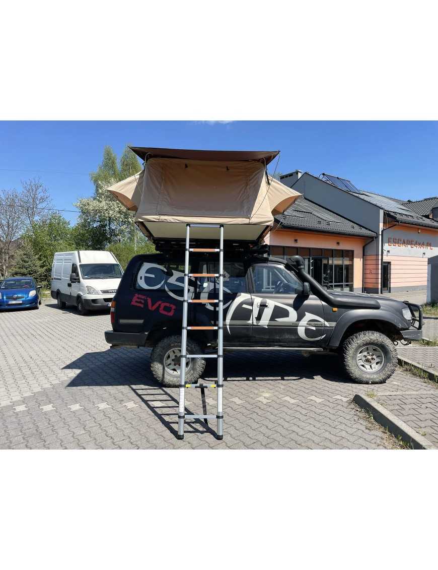 Roof Top Tent ALASKA 140 cm 3-person grey