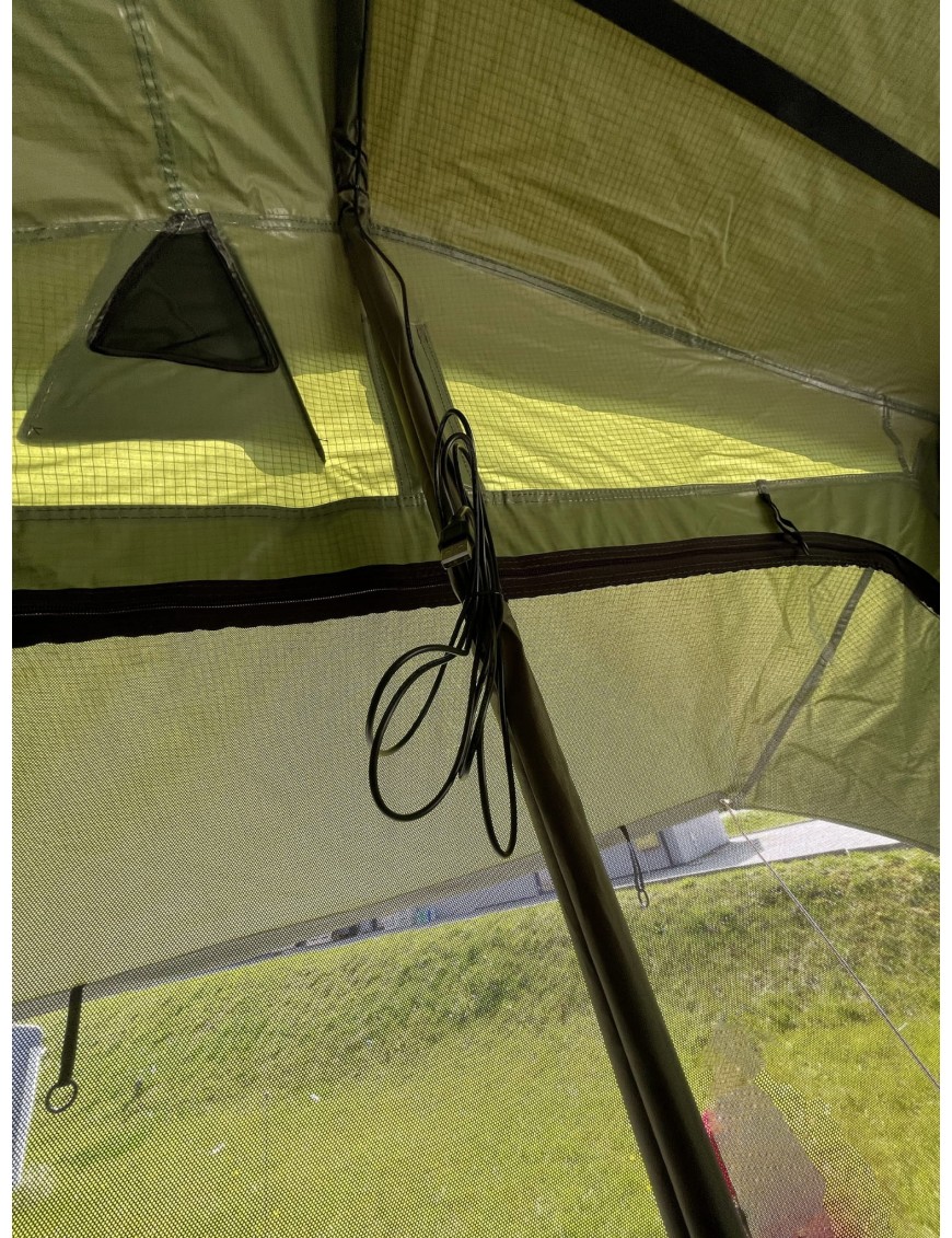 ALASKA Roof Top Tent 190 cm – 5 Person Sand