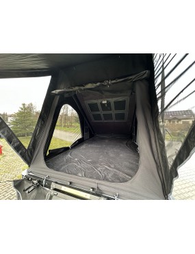 Black Escape Alu-One – Quick-Deploy 2-Person Rooftop Tent in an Aluminum Shell Grey