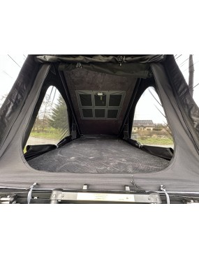 Black Escape Alu-One – Quick-Deploy 2-Person Rooftop Tent in an Aluminum Shell Grey