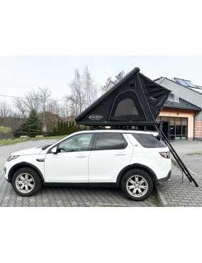 Black Escape Alu-One – Quick-Deploy 2-Person Rooftop Tent in an Aluminum Shell Grey