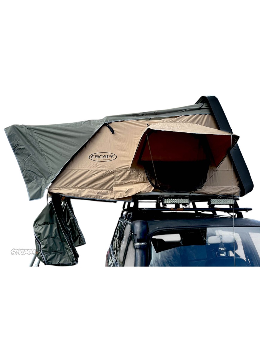 Roof Top Tent Escape VARIO 160 cm Sand Black Shel