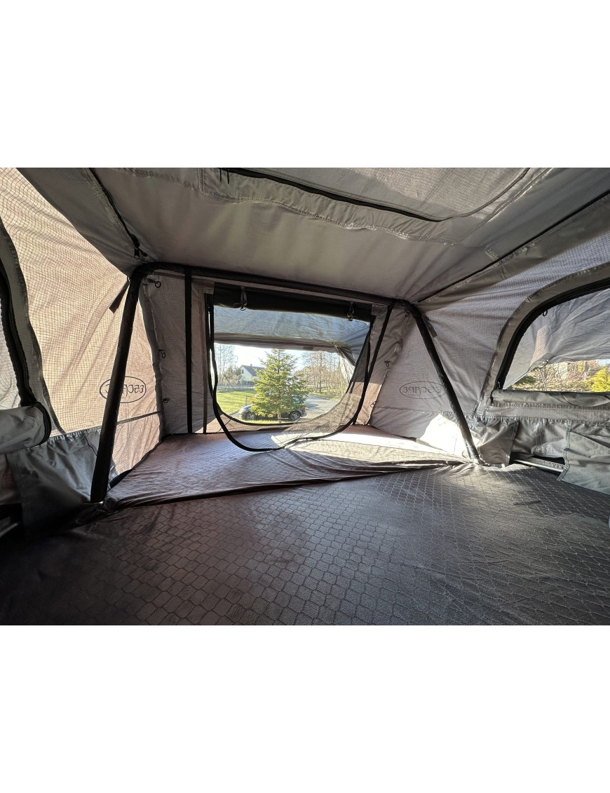 Roof Top Tent Escape VARIO 160 cm Sand Black Shel