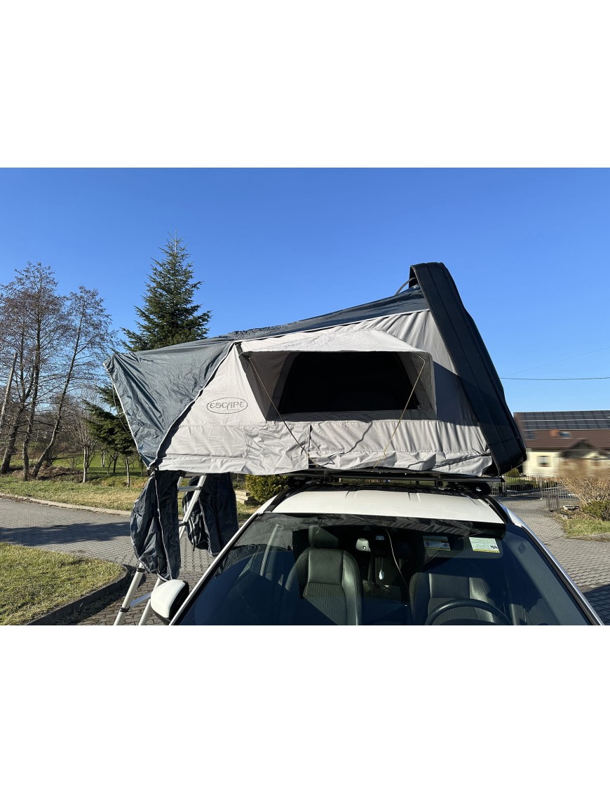 Roof Top Tent Escape VARIO 160 cm Sand Black Shel