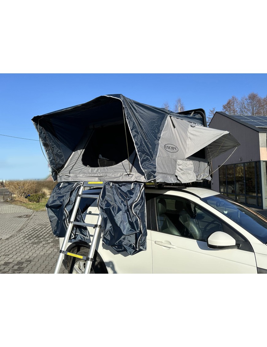 Roof Top Tent Escape VARIO 160 cm Sand Black Shel