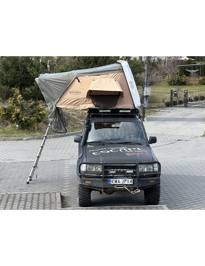 Roof Top Tent Escape VARIO 160 cm Sand Black Shel