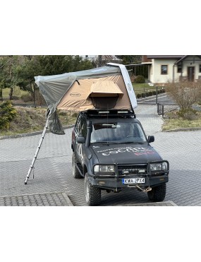 Roof Top Tent Escape VARIO 160 cm Sand Black Shel