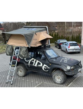 Roof Top Tent Escape VARIO 160 cm Sand Black Shel