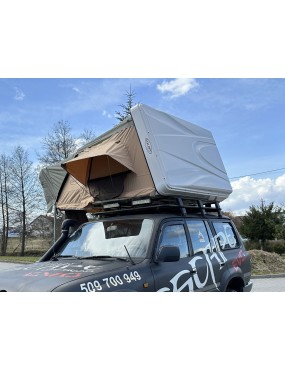 Roof Top Tent Escape VARIO 160 cm Sand Black Shel