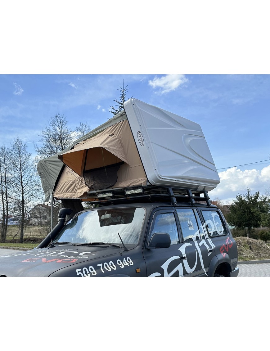 Roof Top Tent Escape VARIO 160 cm Sand Black Shel