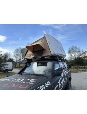 Roof Top Tent Escape VARIO 160 cm Sand Black Shel