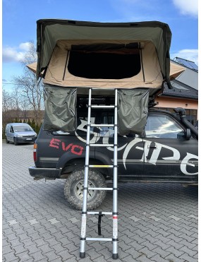Roof Top Tent Escape VARIO 160 cm Sand Black Shel
