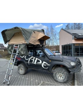Roof Top Tent Escape VARIO 160 cm Sand white Shel