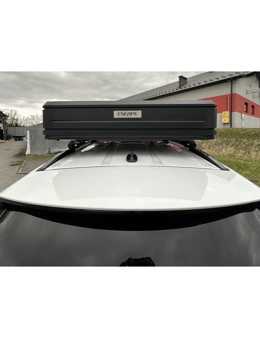 Rooftop Tent Escape VIGO 160 cm Grey Aluminium with Anti-Condensation Mat