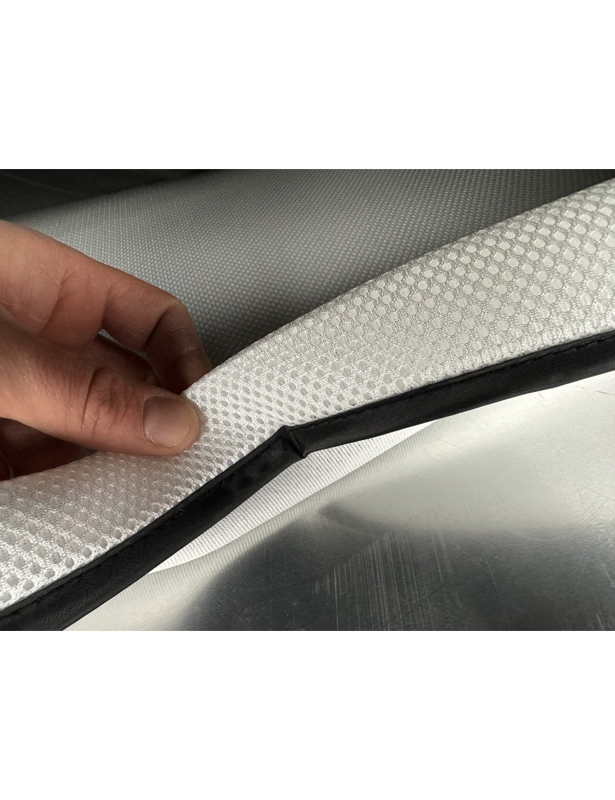 Rooftop Tent Escape VIGO 160 cm Grey Aluminium with Anti-Condensation Mat