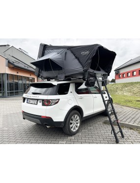 Rooftop Tent Escape VIGO 160 cm Grey Aluminium with Anti-Condensation Mat