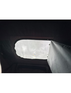 Rooftop Tent Escape VIGO 160 cm Grey Aluminium with Anti-Condensation Mat