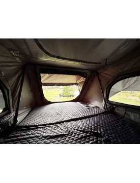 Rooftop Tent Escape VIGO 160 cm Grey Aluminium with Anti-Condensation Mat