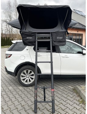 Rooftop Tent Escape VIGO 160 cm Grey Aluminium with Anti-Condensation Mat