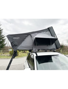 Rooftop Tent Escape VIGO 160 cm Grey Aluminium with Anti-Condensation Mat