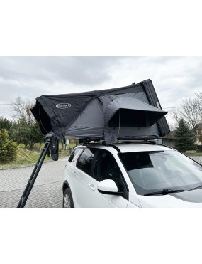 Rooftop Tent Escape VIGO 160 cm Grey Aluminium with Anti-Condensation Mat
