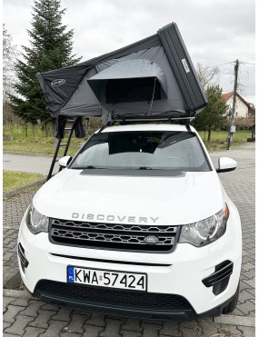Rooftop Tent Escape VIGO 160 cm Grey Aluminium with Anti-Condensation Mat