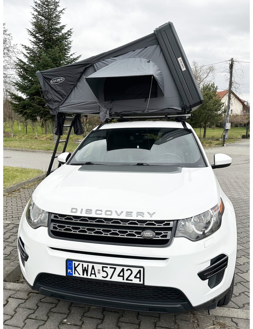 Rooftop Tent Escape VIGO 160 cm Grey Aluminium with Anti-Condensation Mat