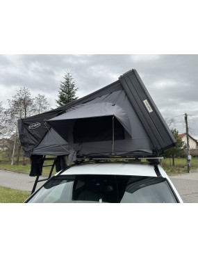 Rooftop Tent Escape VIGO 160 cm Grey Aluminium with Anti-Condensation Mat