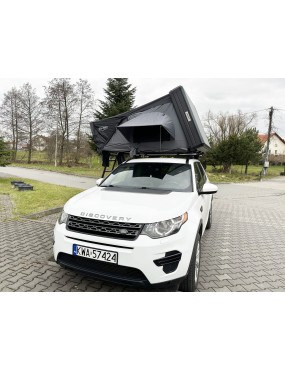 Rooftop Tent Escape VIGO 160 cm Grey Aluminium with Anti-Condensation Mat