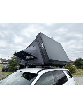 Rooftop Tent Escape VIGO 160 cm Grey Aluminium with Anti-Condensation Mat