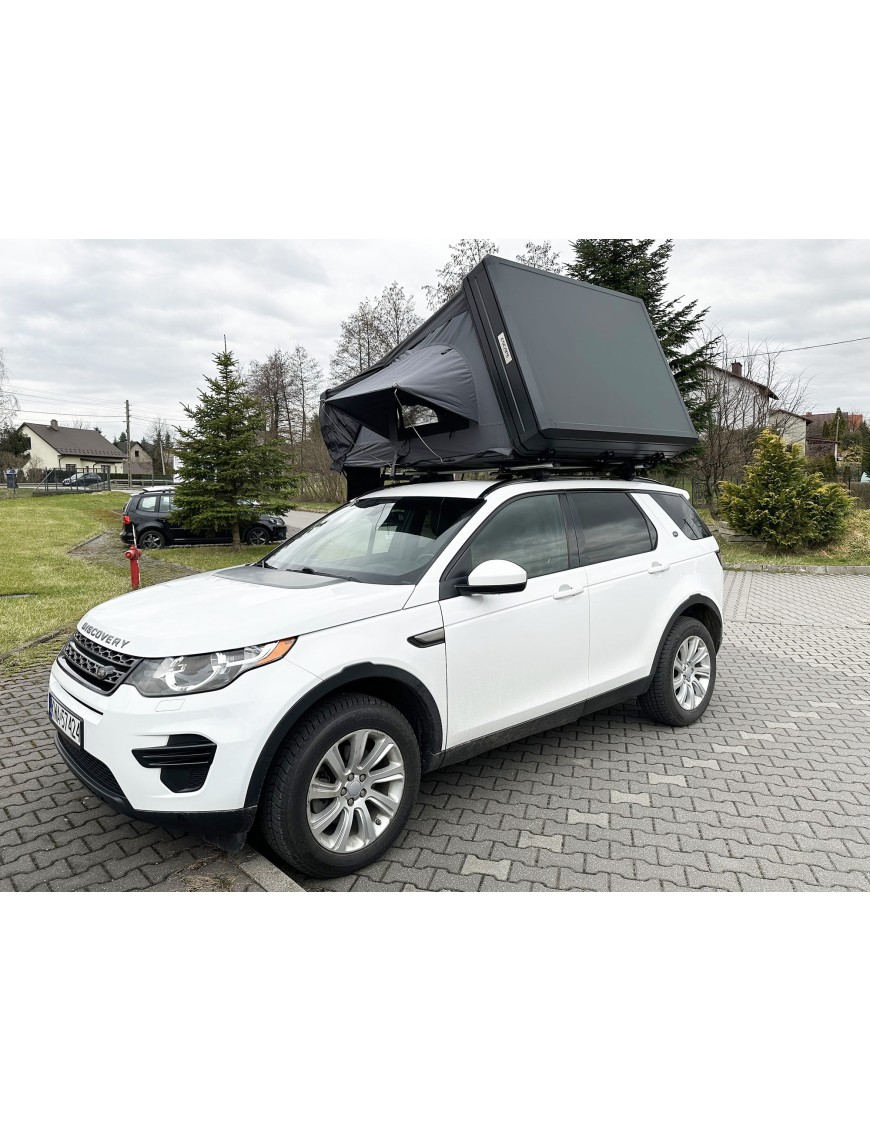 Rooftop Tent Escape VIGO 160 cm Grey Aluminium with Anti-Condensation Mat