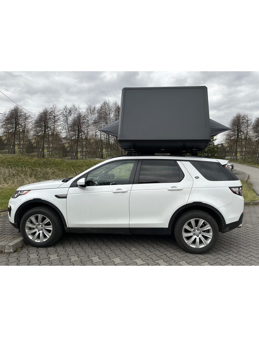 Rooftop Tent Escape VIGO 160 cm Grey Aluminium with Anti-Condensation Mat