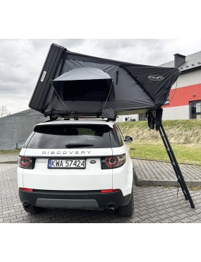 Rooftop Tent Escape VIGO 160 cm Grey Aluminium with Anti-Condensation Mat