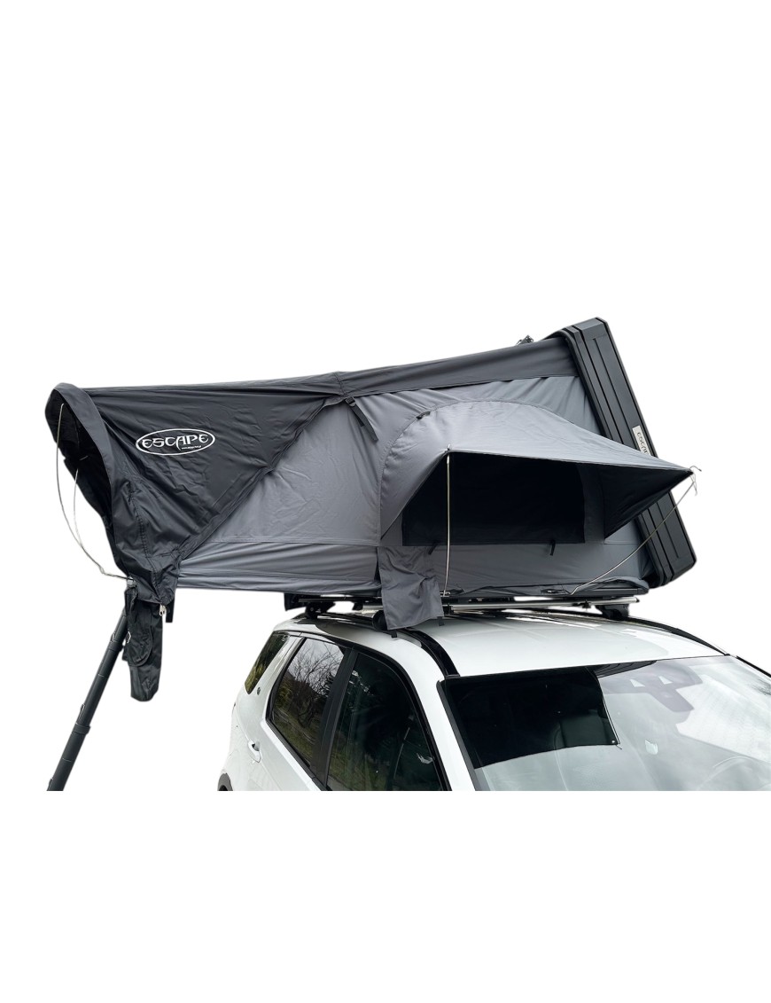 Rooftop Tent Escape VIGO 160 cm Grey Aluminium with Anti-Condensation Mat