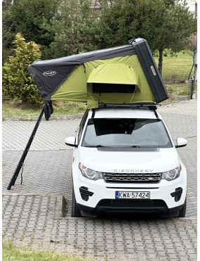 Rooftop Tent Escape VIGO 190 cm Green Aluminium with Anti-Condensation Mat