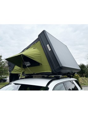 Rooftop Tent Escape VIGO 190 cm Green Aluminium with Anti-Condensation Mat