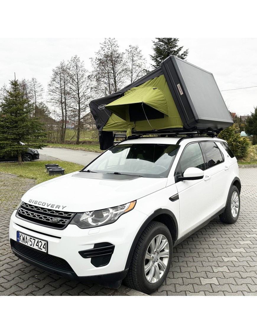 Rooftop Tent Escape VIGO 190 cm Green Aluminium with Anti-Condensation Mat