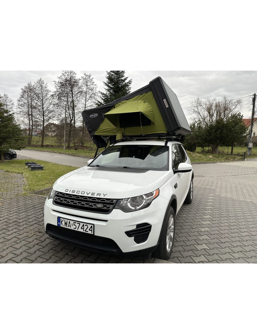 Rooftop Tent Escape VIGO 190 cm Green Aluminium with Anti-Condensation Mat