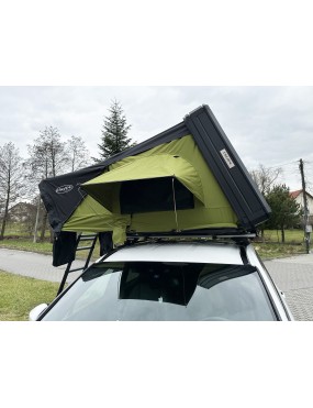 Rooftop Tent Escape VIGO 190 cm Green Aluminium with Anti-Condensation Mat