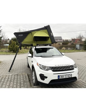 Rooftop Tent Escape VIGO 190 cm Green Aluminium with Anti-Condensation Mat