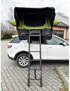 Rooftop Tent Escape VIGO 190 cm Green Aluminium with Anti-Condensation Mat