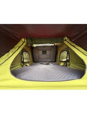 Rooftop Tent Escape VIGO 190 cm Green Aluminium with Anti-Condensation Mat