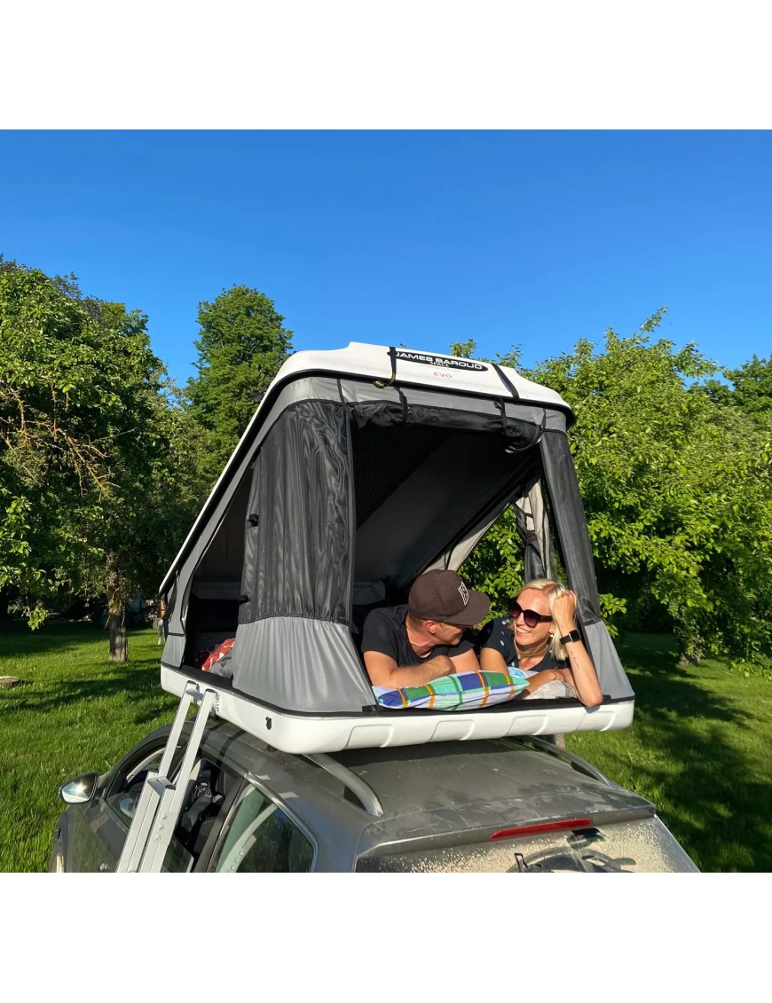 James Baroud SPACE XL White roof tent