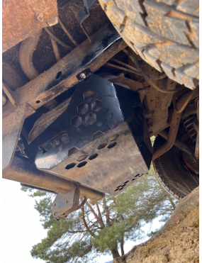 Fuel Tank Skid Plate for Grand Vitara I 98–05 XL7 5D 3D