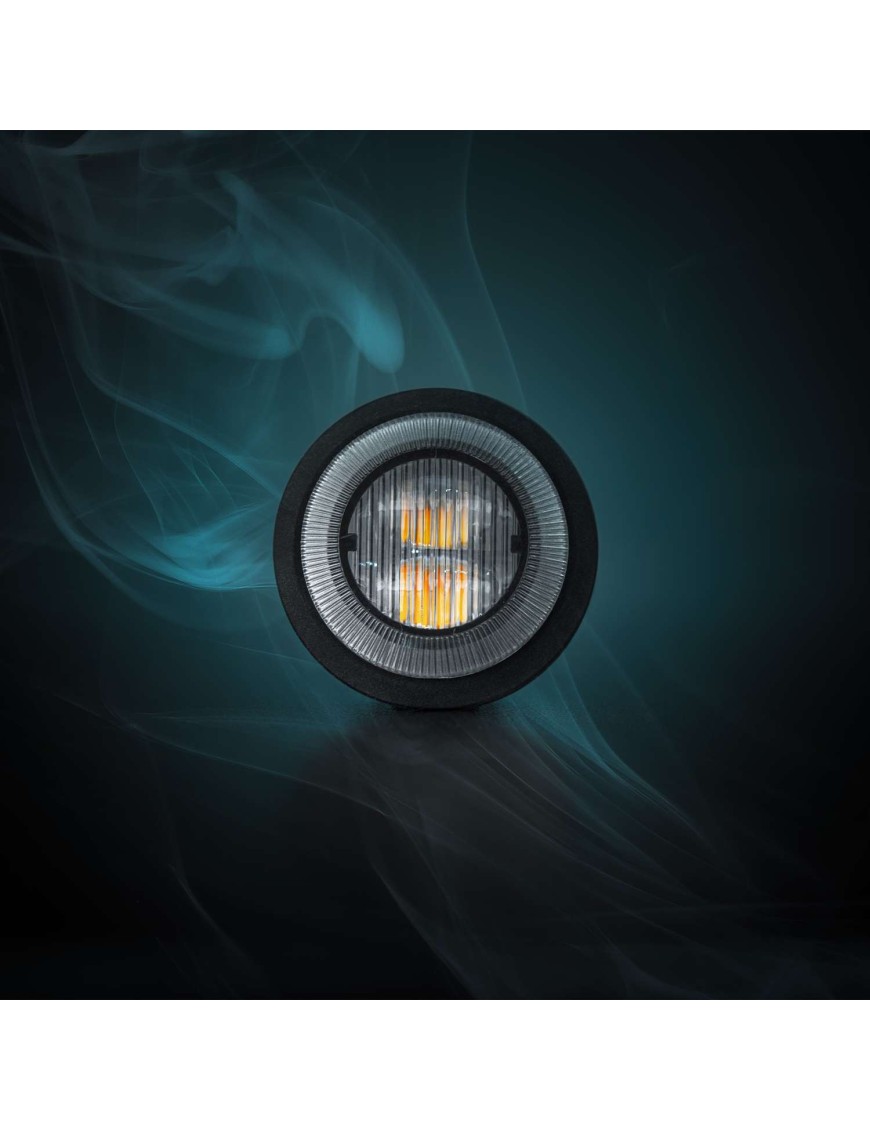 DARK KNIGHT GLORIA WARNING LIGHT CLEAR LENS