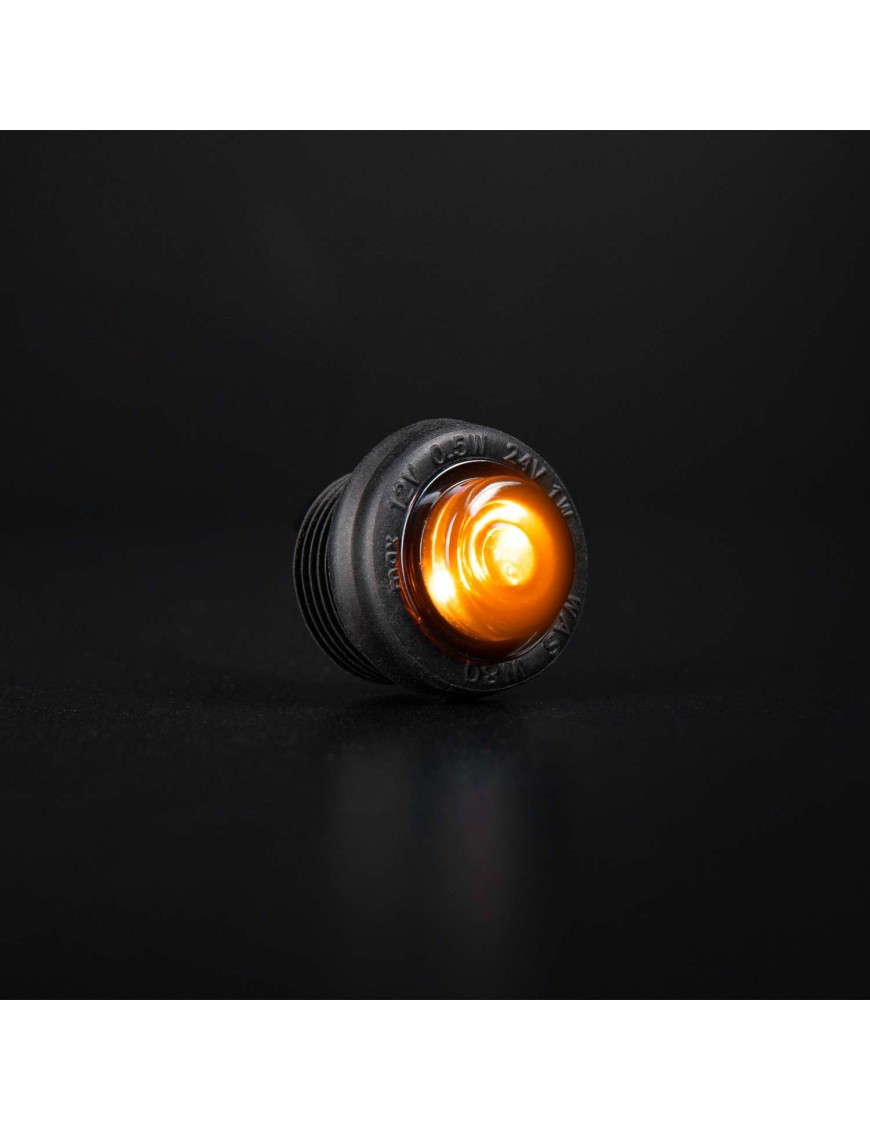 FREEDOM BLACK RAVEN SIDE MARKER ROUND 29MM FREEDOM BLACK RAVEN SIDE MARKER ROUND 29MM