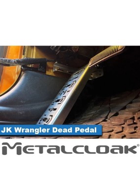 Stainless Steel Dead Pedal JK Wrangler